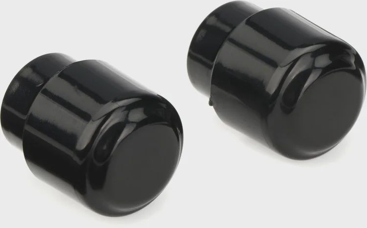 Fender Telecaster Barrel-style Switch Tips - Black (2-pack)