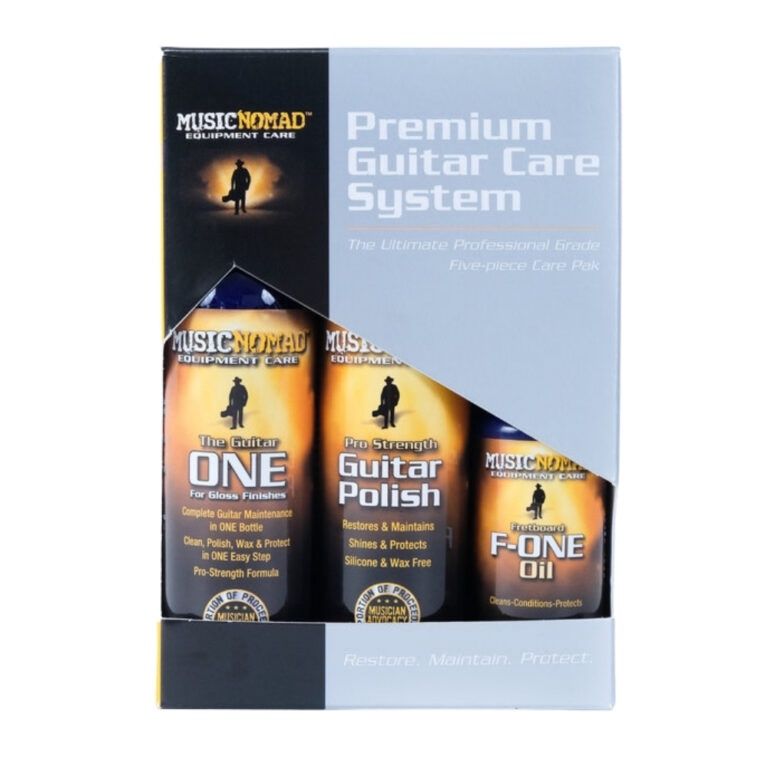 Premium Guitar Care Kit - 5pc