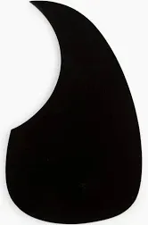 Acoustic Guitar Pickgaurd, Colour: black