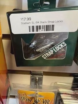 Stadium Strap Locks, Colour: black