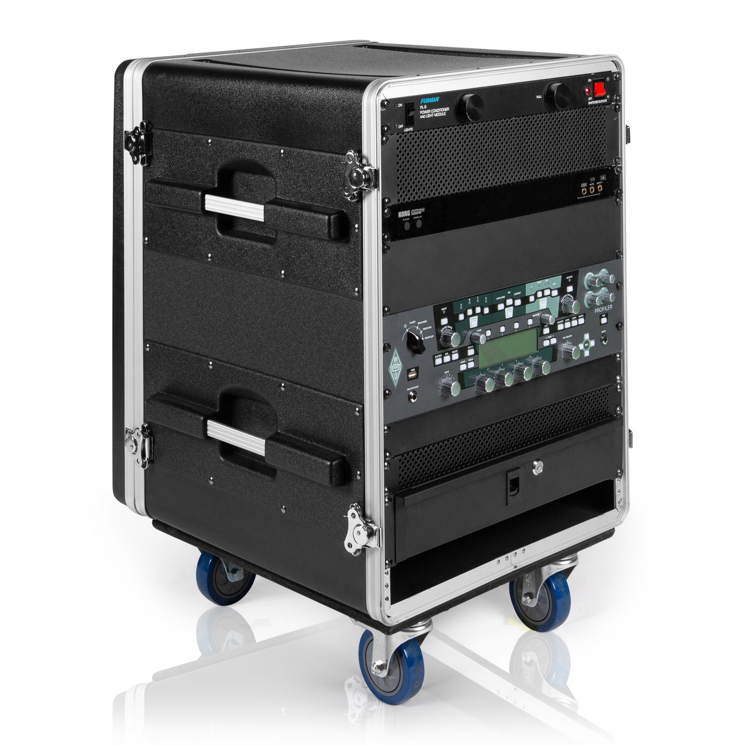 Gator GRC-Base-14 Rack Case Molded with casters