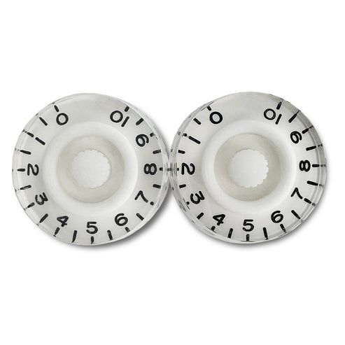 Allparts Vintage Style Speed Knobs (2 pcs) white