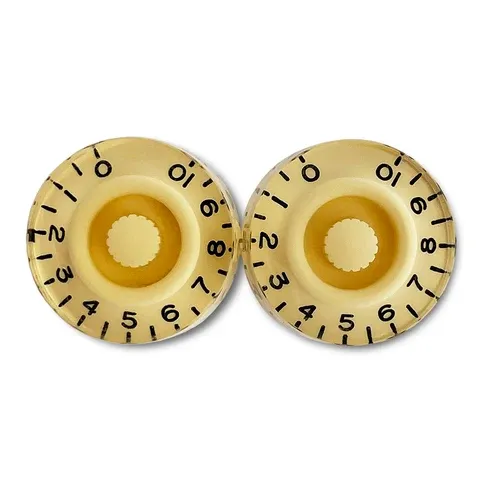 Allparts Vintage Style Speed Knobs (2 pcs) cream