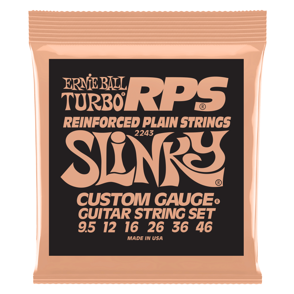Turbo Slinky RPS Nickel Wound Electric Guitar Strings 9.5-46 Gauge