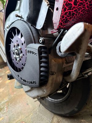 VESPA FLYWHEEL COVER – HIGH COOLING FLOW, LIGHTWEIGHT