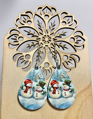 Sublimation MDF Earring