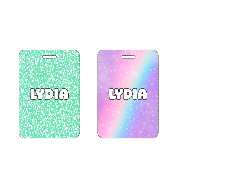 Book Bag/Luggage Tags (Local Pick Up)