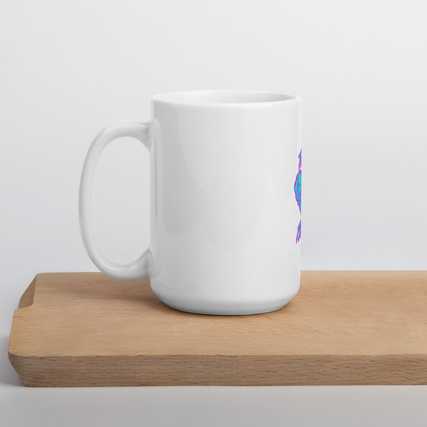 Think First White glossy mug