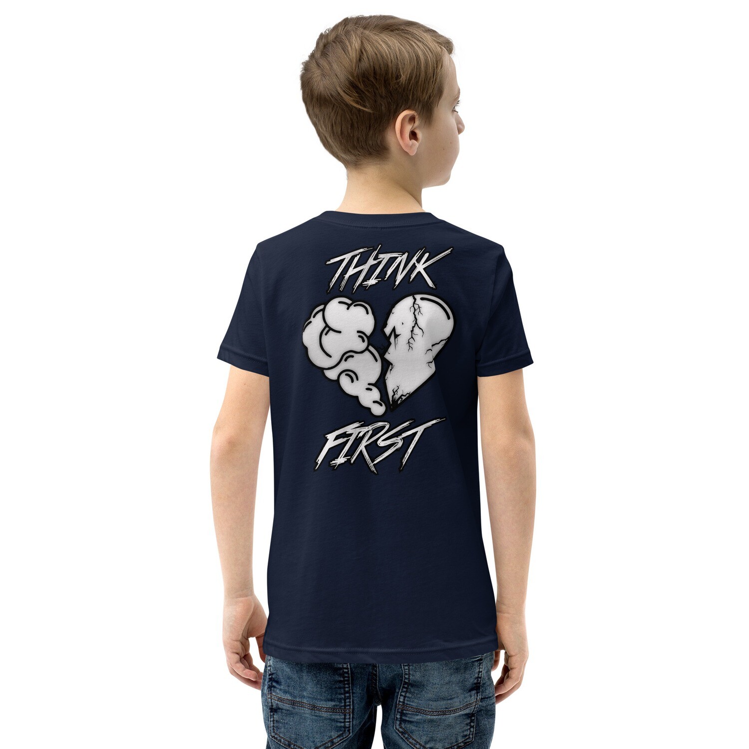 Think First Boy&#39;s Short Sleeve T-Shirt