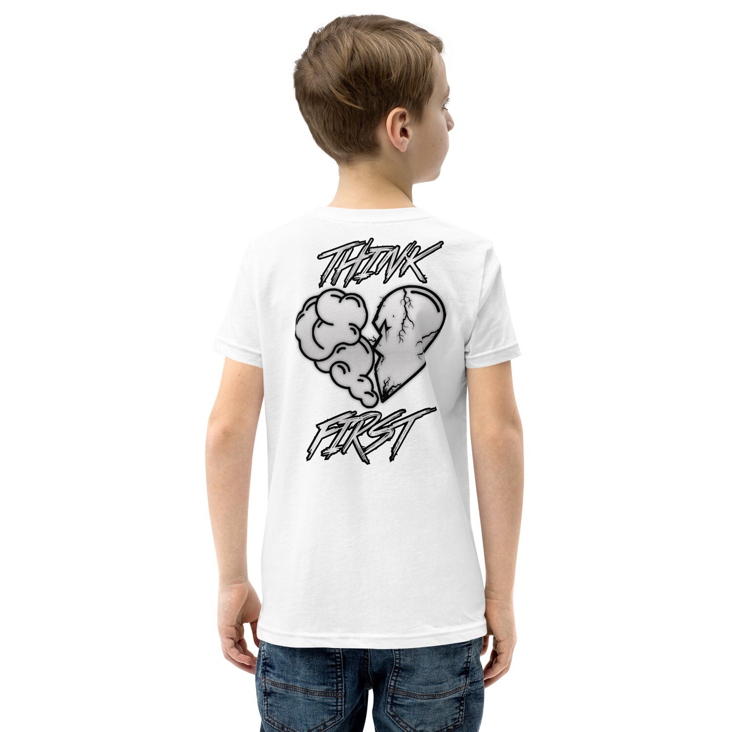 Think First Boy&#39;s Short Sleeve T-Shirt