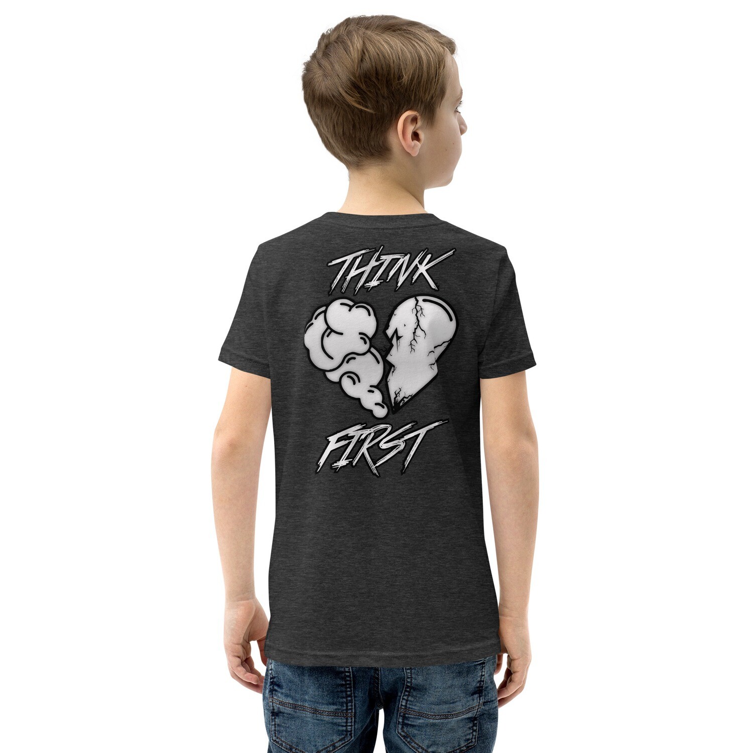 Think First Boy&#39;s Short Sleeve T-Shirt