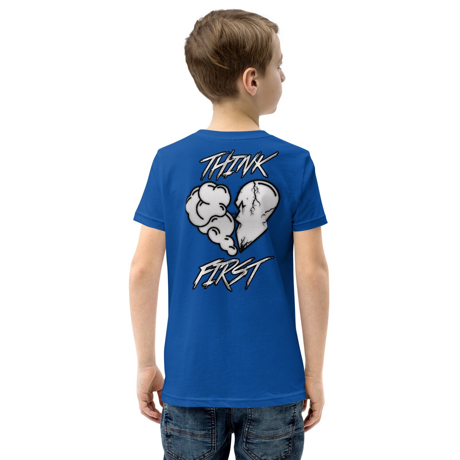 Think First Boy&#39;s Short Sleeve T-Shirt