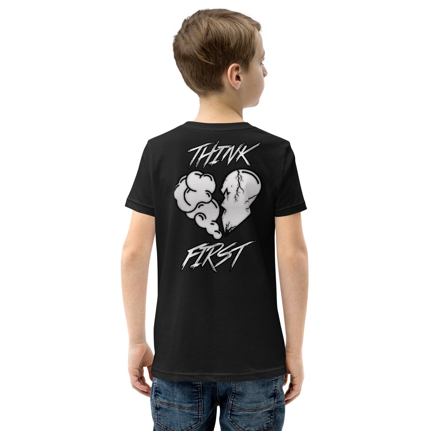 Think First Boy&#39;s Short Sleeve T-Shirt