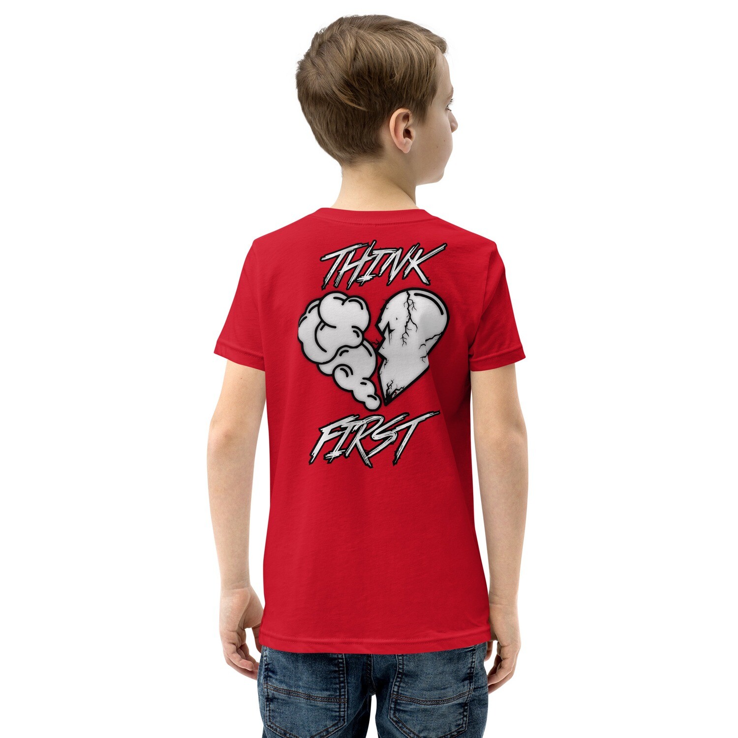 Think First Boy&#39;s Short Sleeve T-Shirt