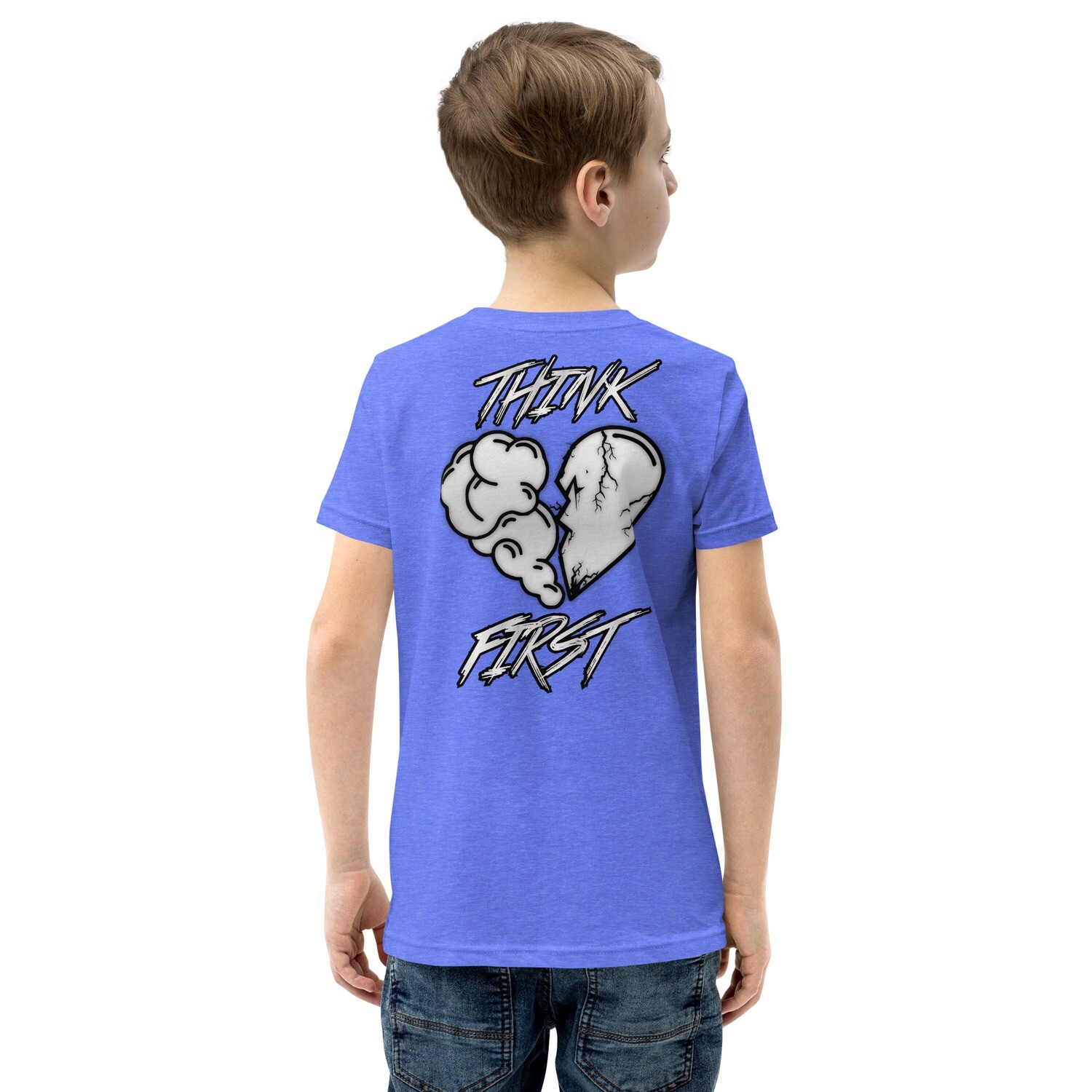 Think First Boy&#39;s Short Sleeve T-Shirt