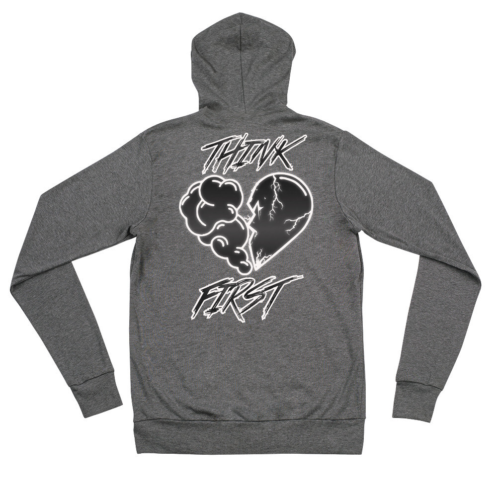 Think First Women’s Zip up hoodie 