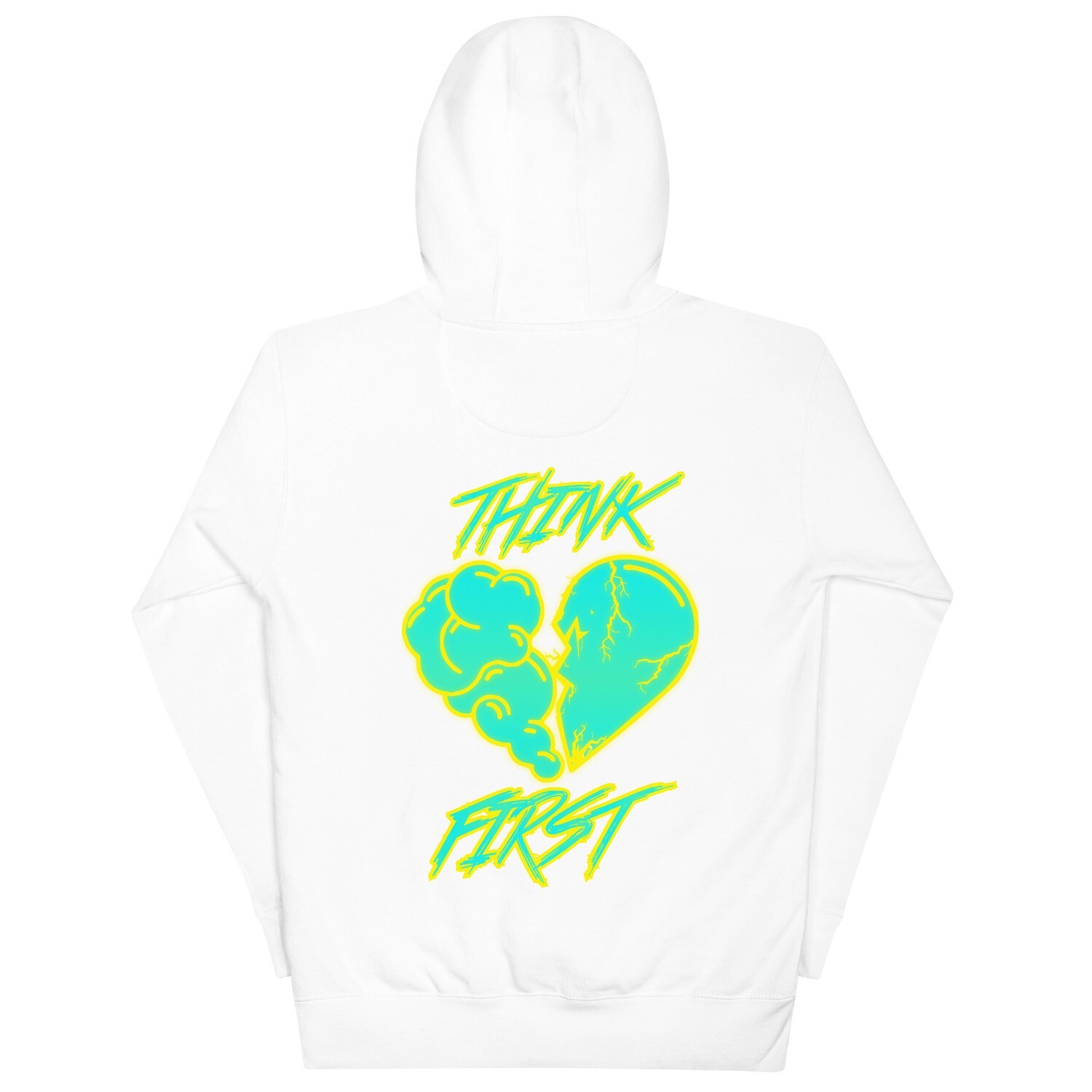 Think First Mens Hoodie