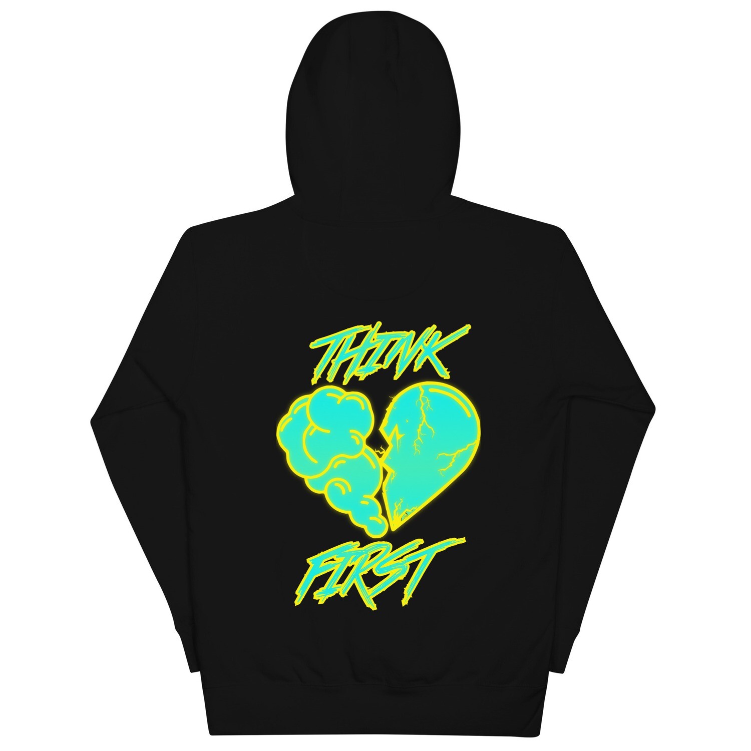 Think First Mens Hoodie
