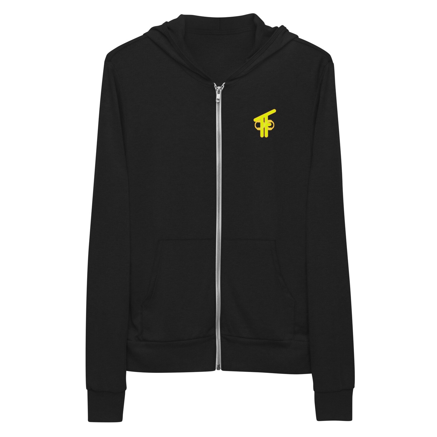 Think First Mens Zip Up Hoodie