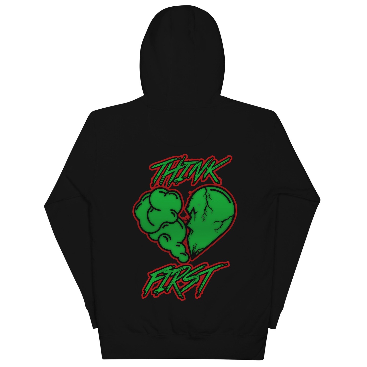 Think First Mens Hoodie