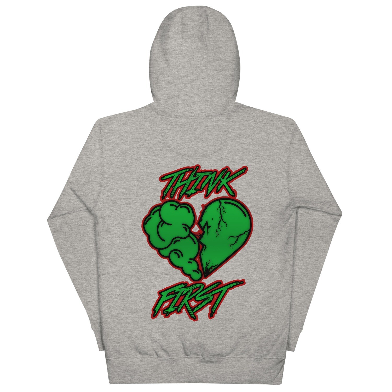 Think First Mens Hoodie