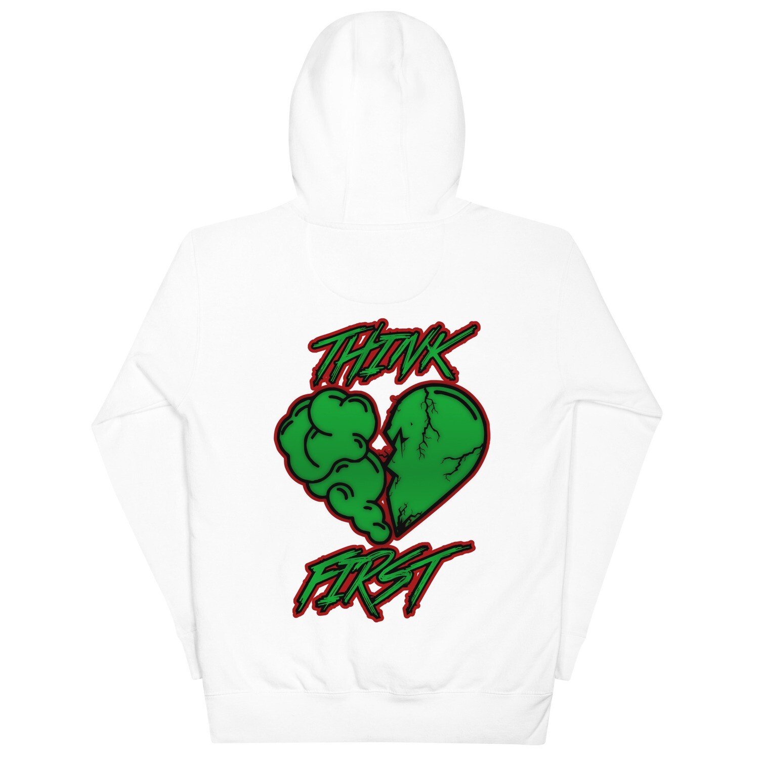 Think First Mens Hoodie