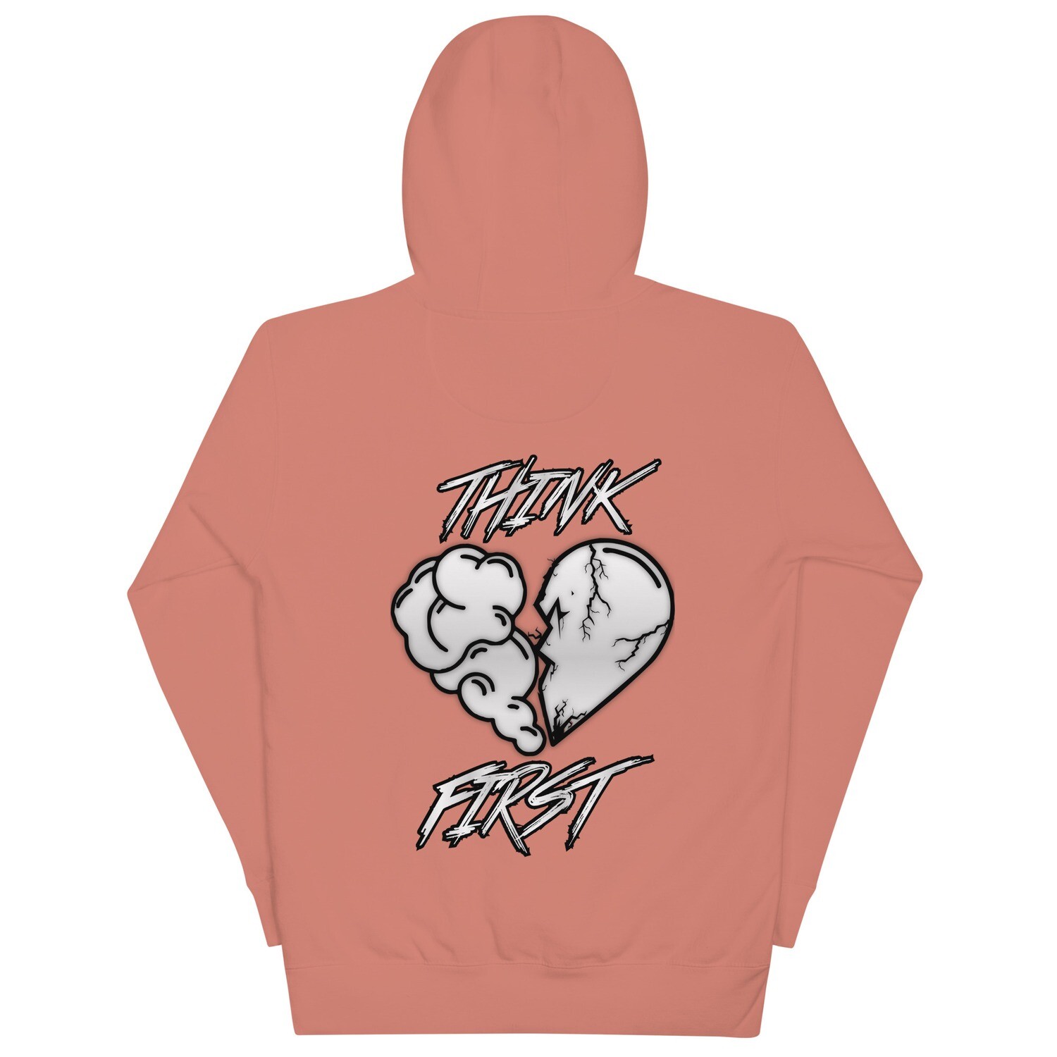 Think First Mens Hoodie