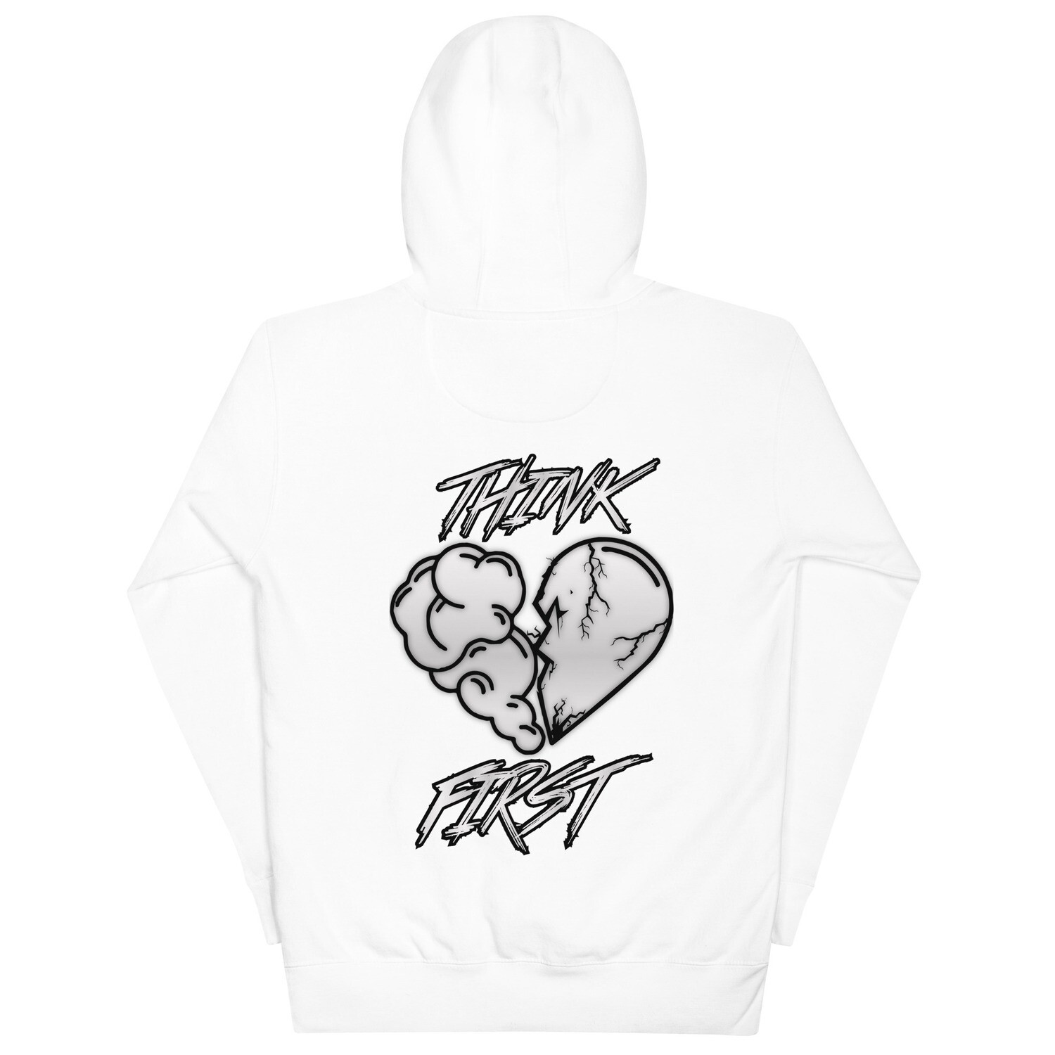 Think First Mens Hoodie
