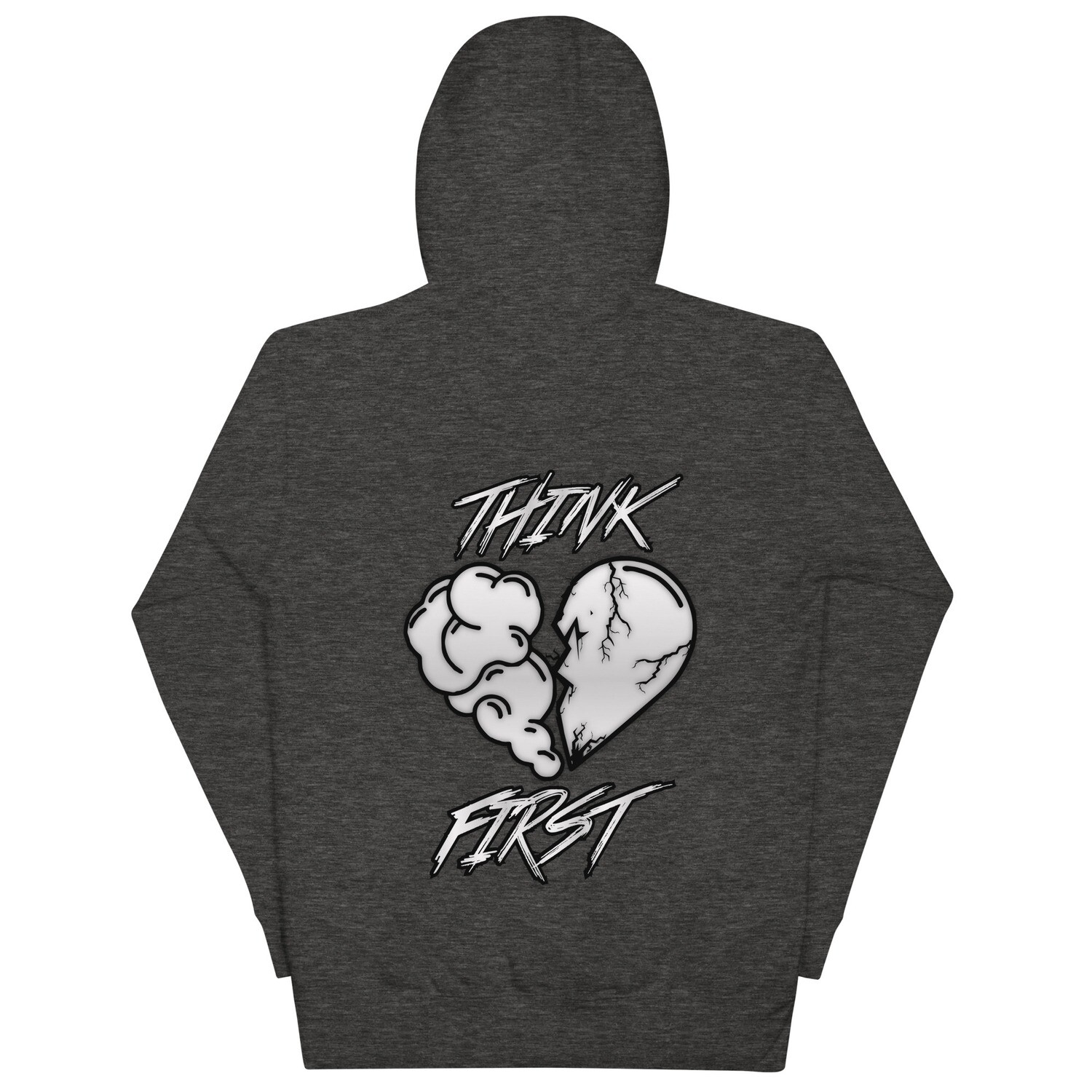 Think First Mens Hoodie