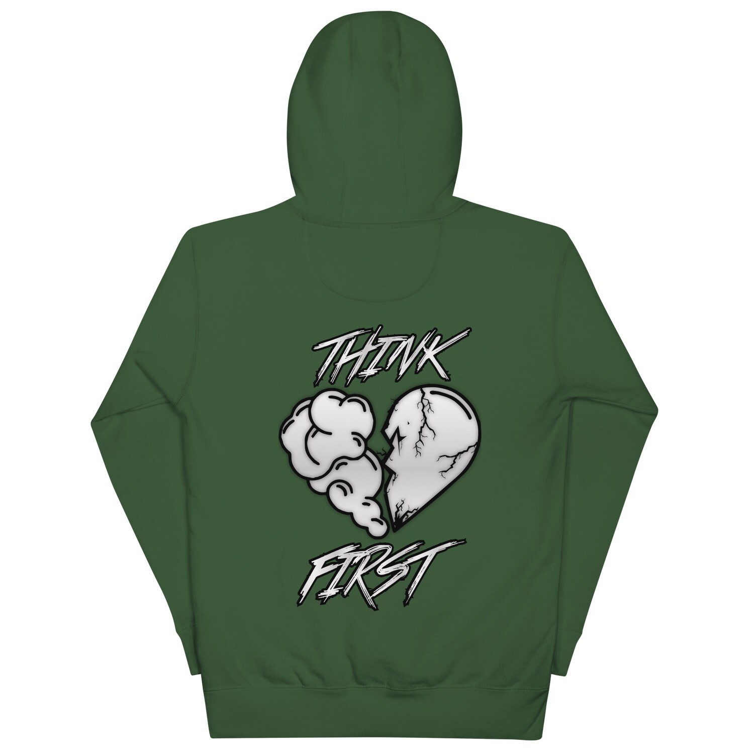 Think First Mens Hoodie