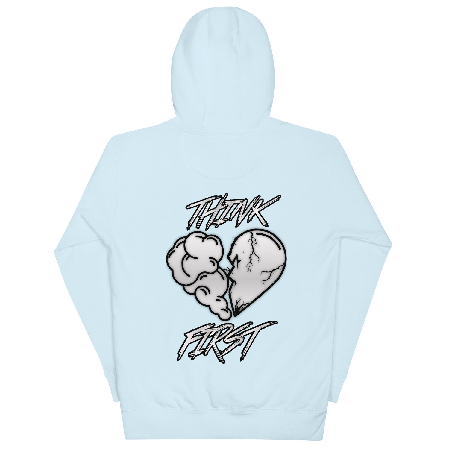 Think First Mens Hoodie