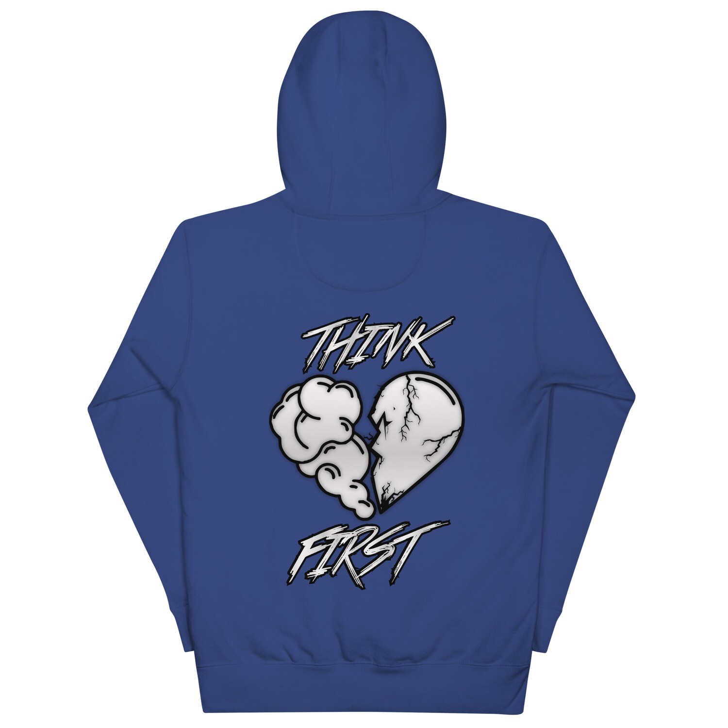 Think First Mens Hoodie