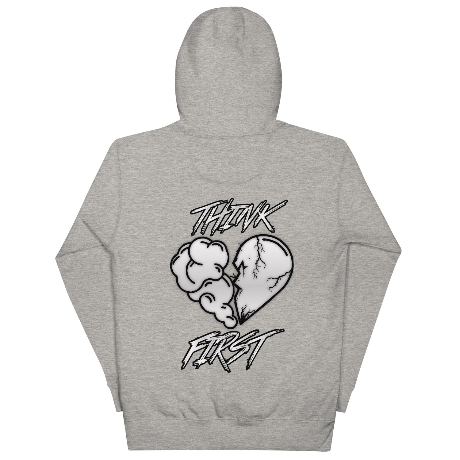 Think First Mens Hoodie