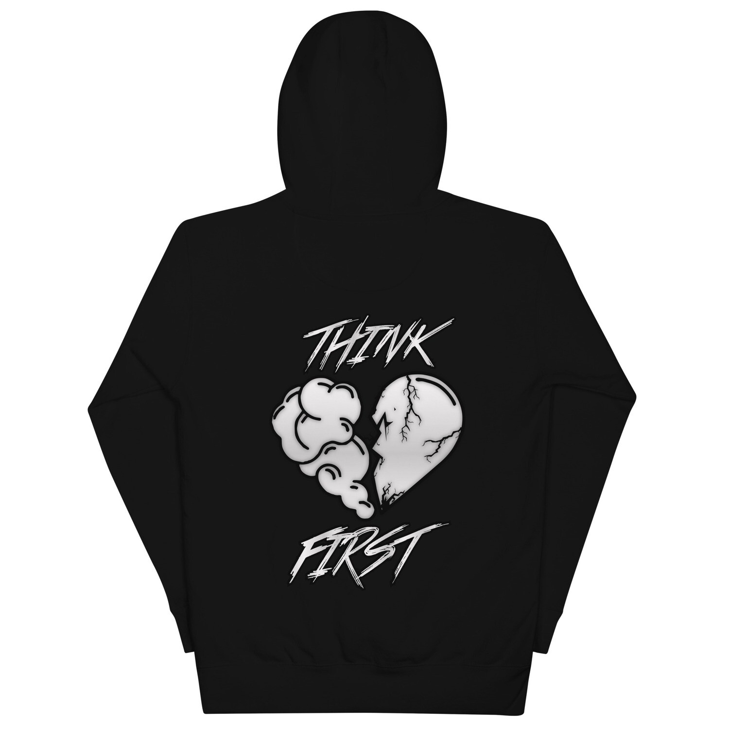 Think First Mens Hoodie