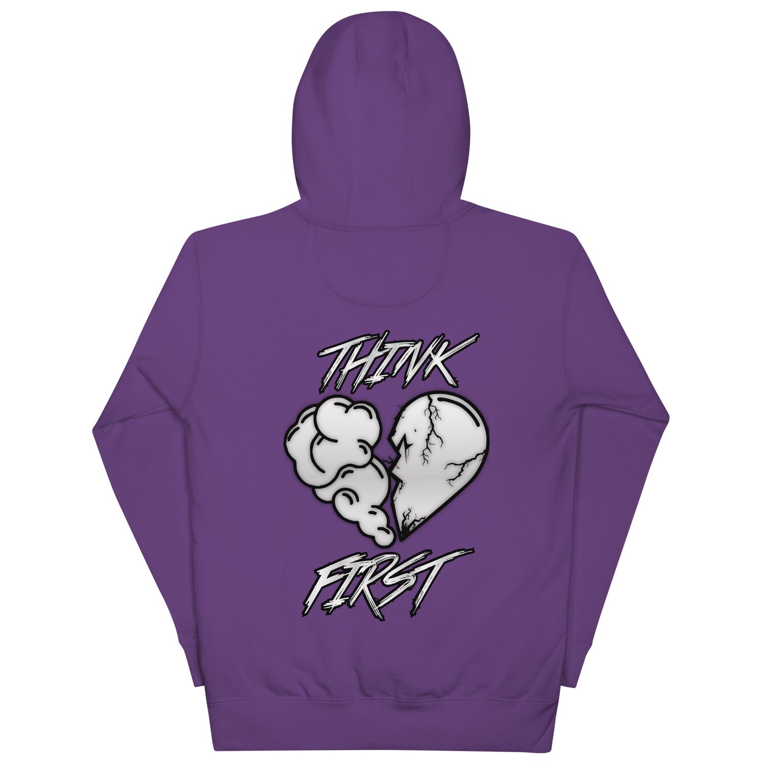 Think First Mens Hoodie