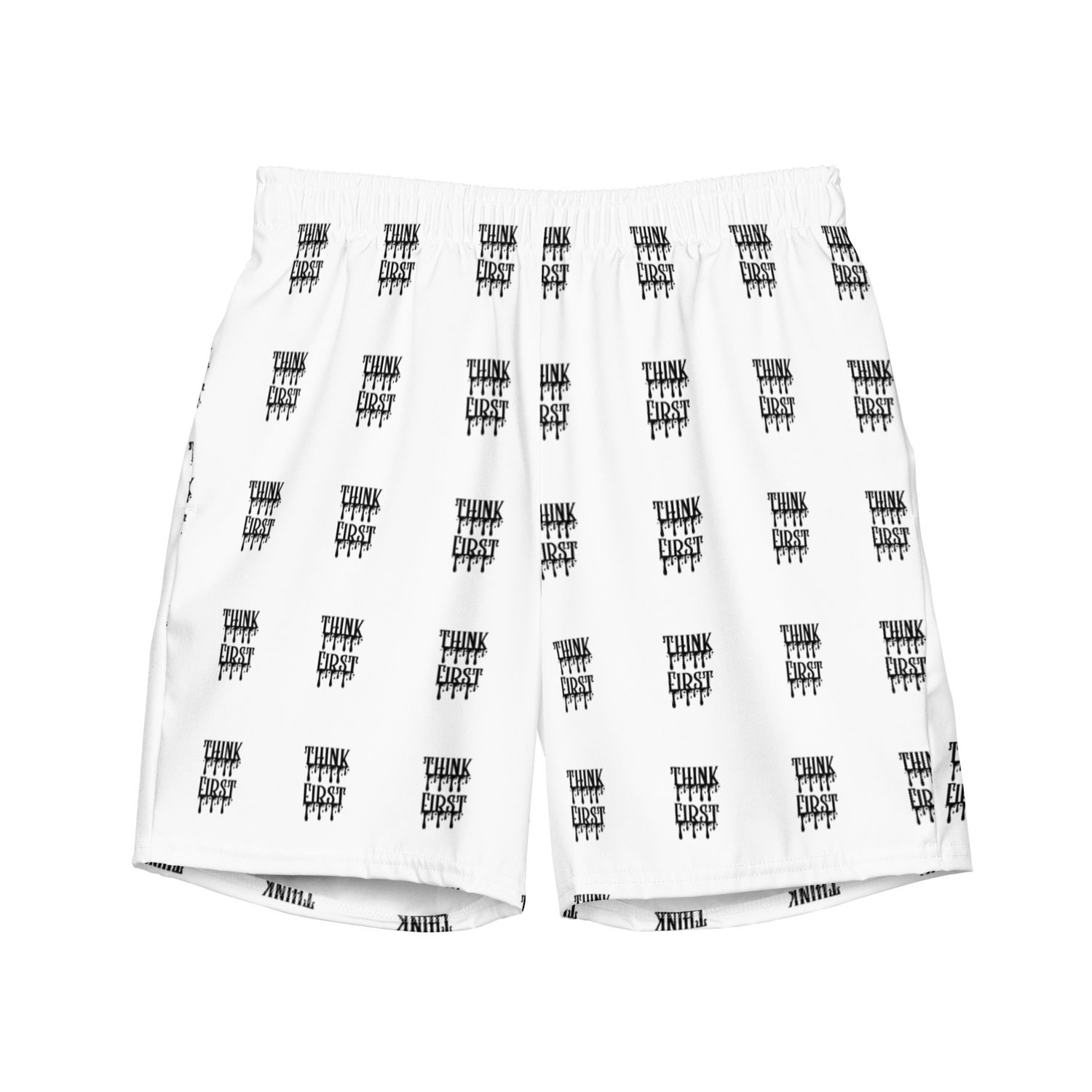 Men&#39;s Think First Drip Swim Trunks 