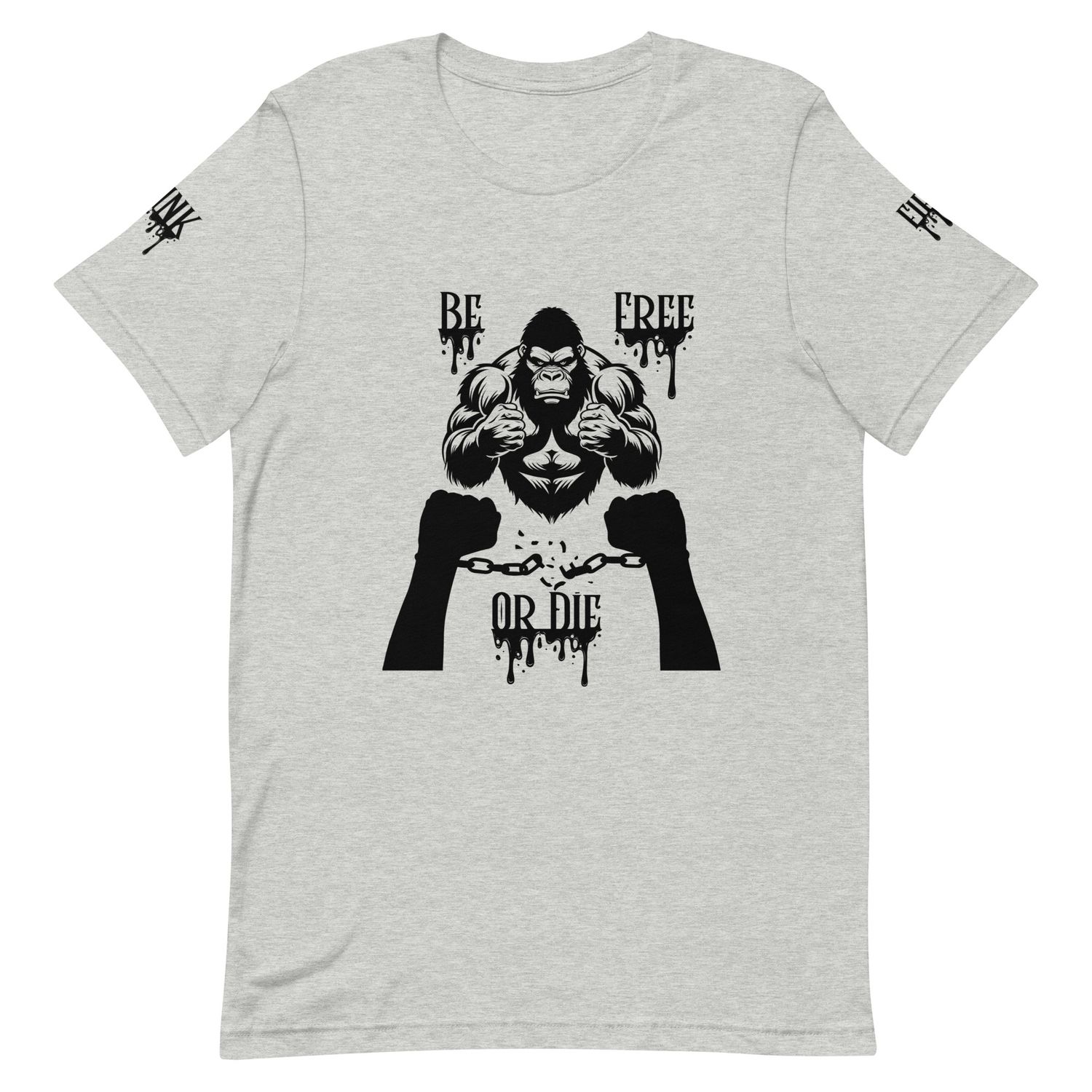 Think First Mens Drip t shirt