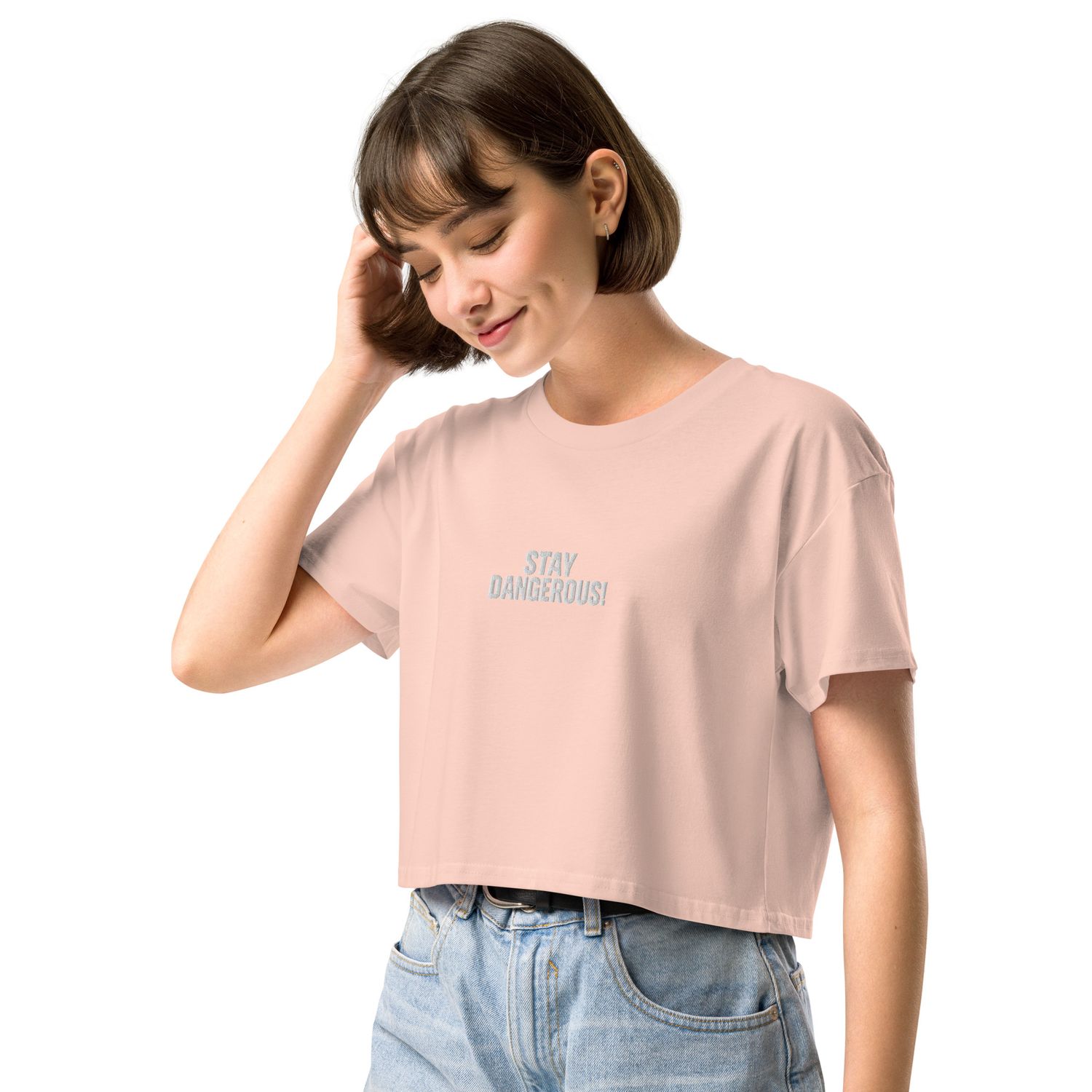Think First Women’s crop top