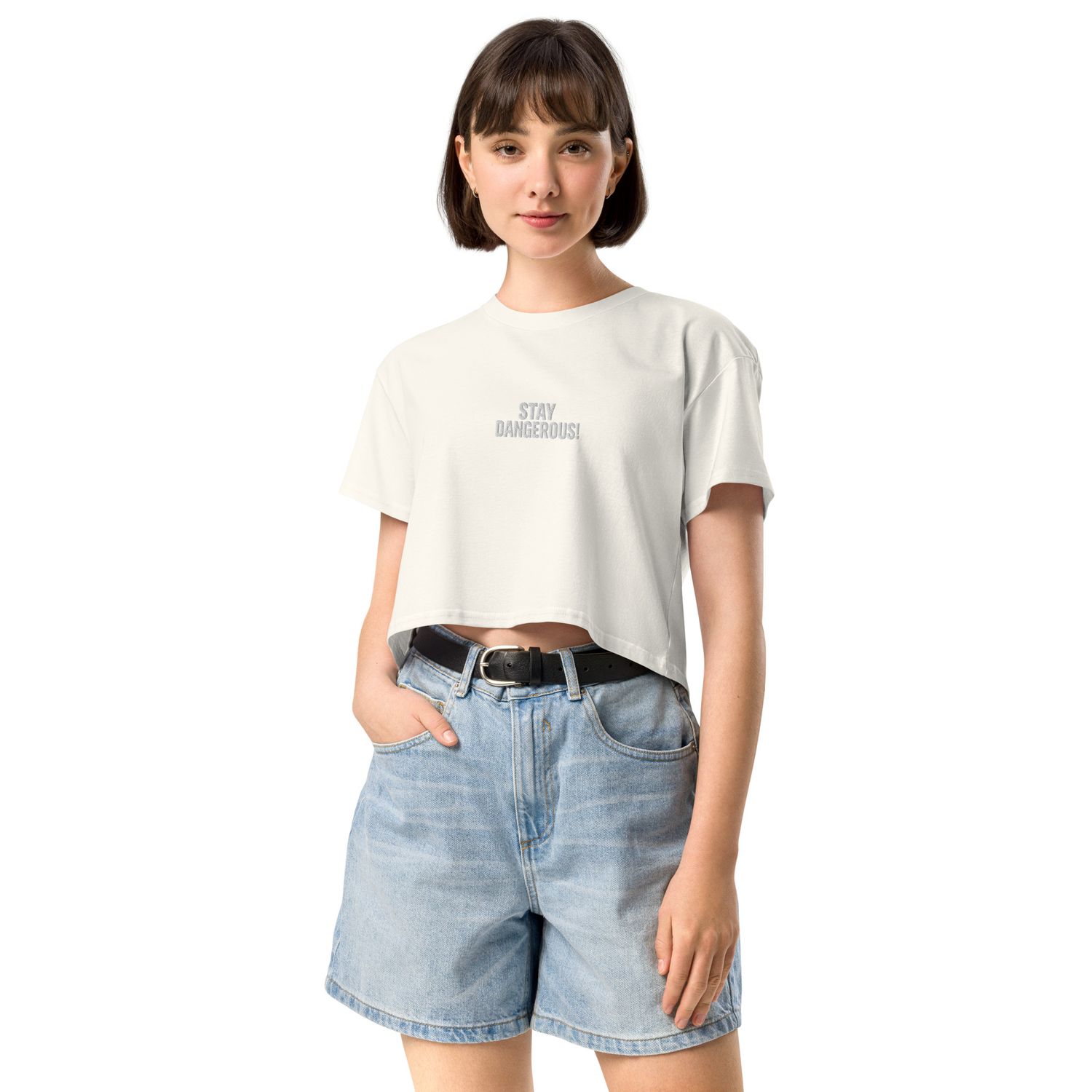 Think First Women’s crop top
