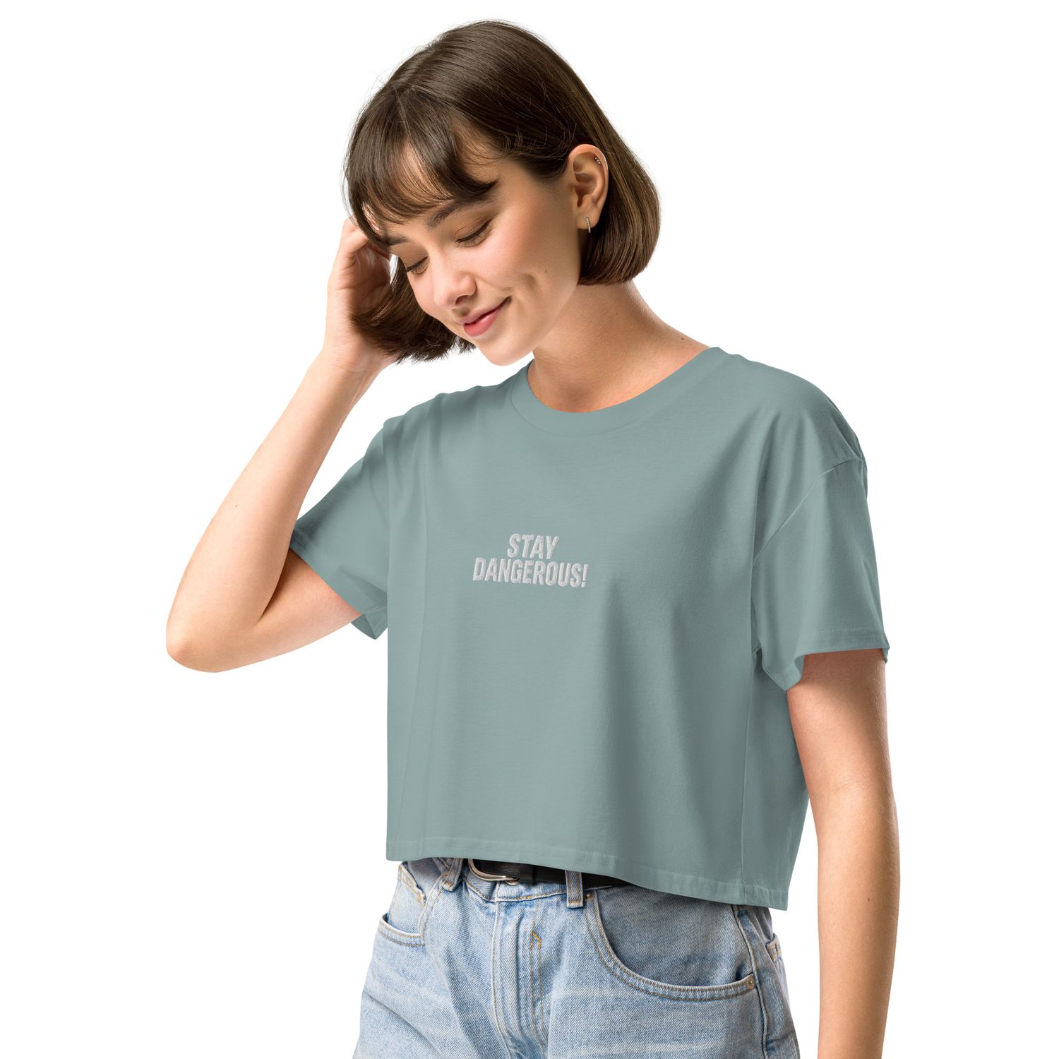 Think First Women’s crop top