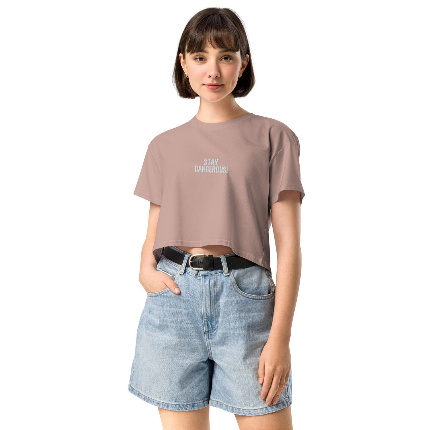 Think First Women’s crop top
