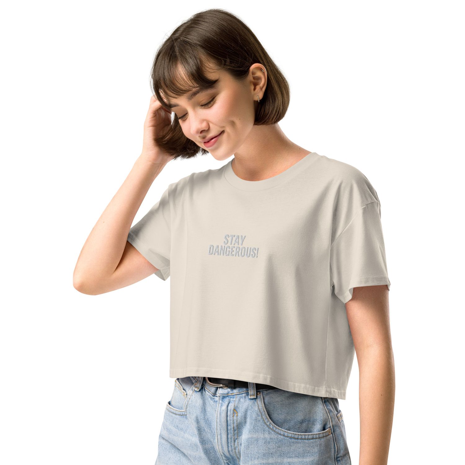 Think First Women’s crop top