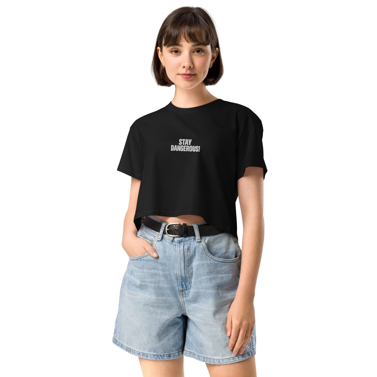 Think First Women’s crop top