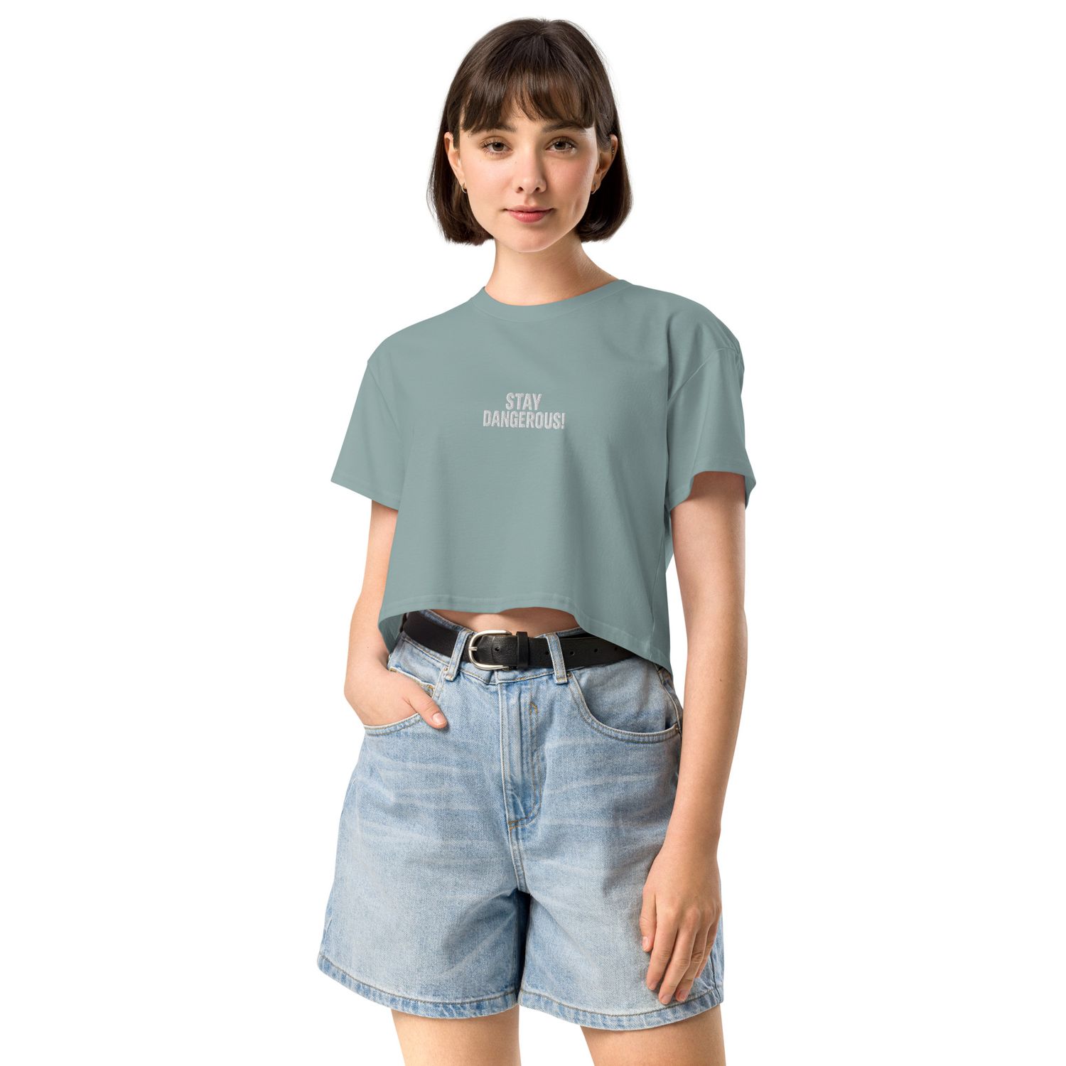 Think First Women’s crop top
