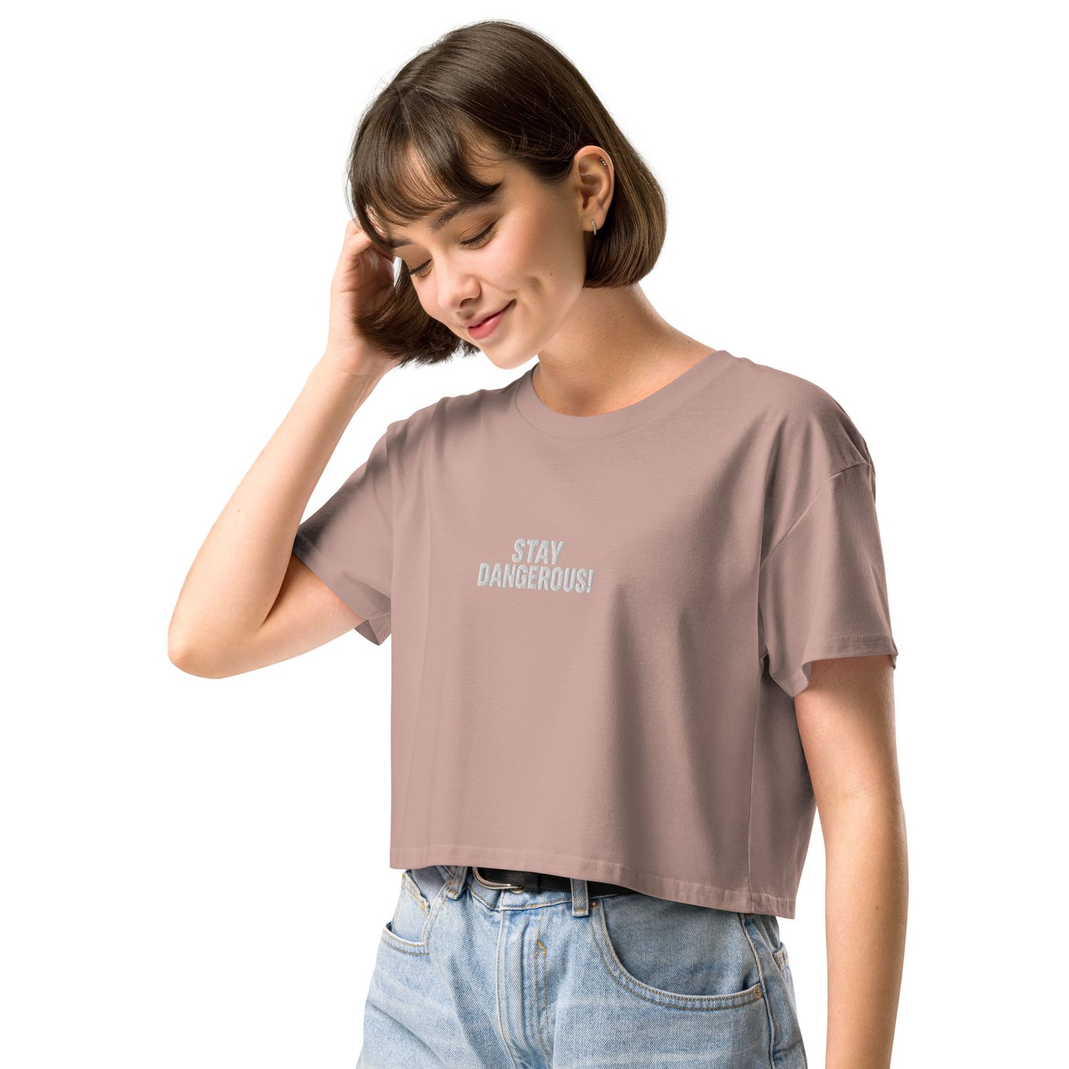 Think First Women’s crop top