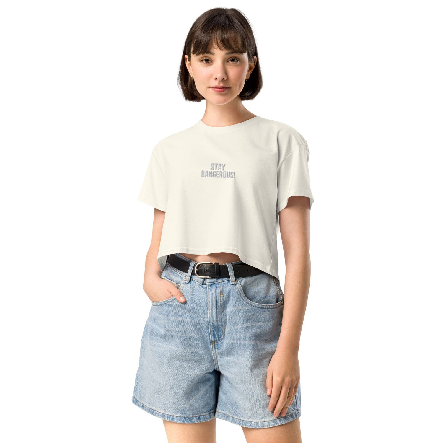 Think First Women’s crop top