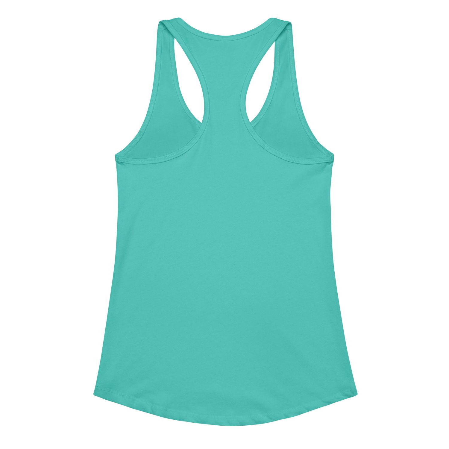 Women’s fitted racerback tank top