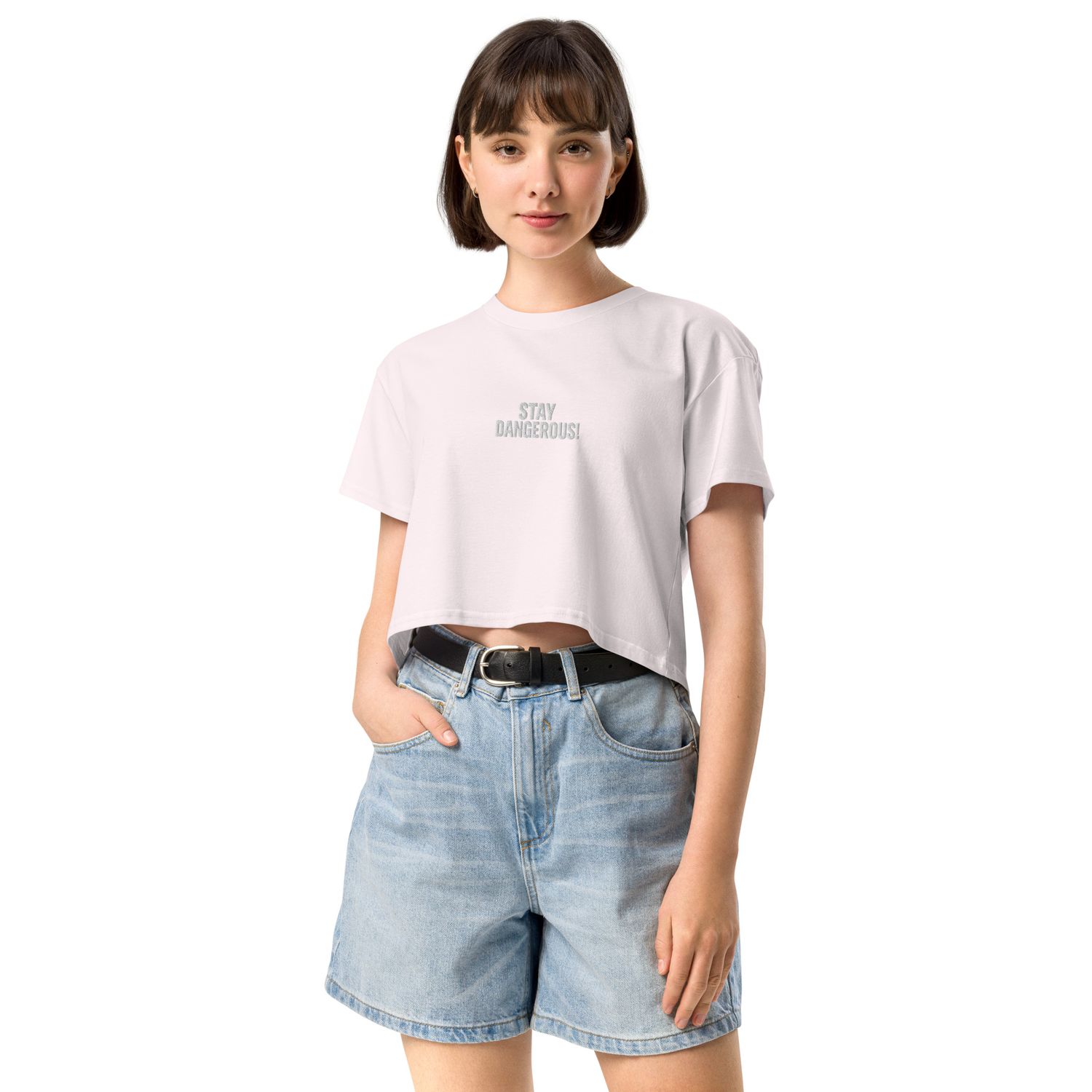 Think First Women’s crop top