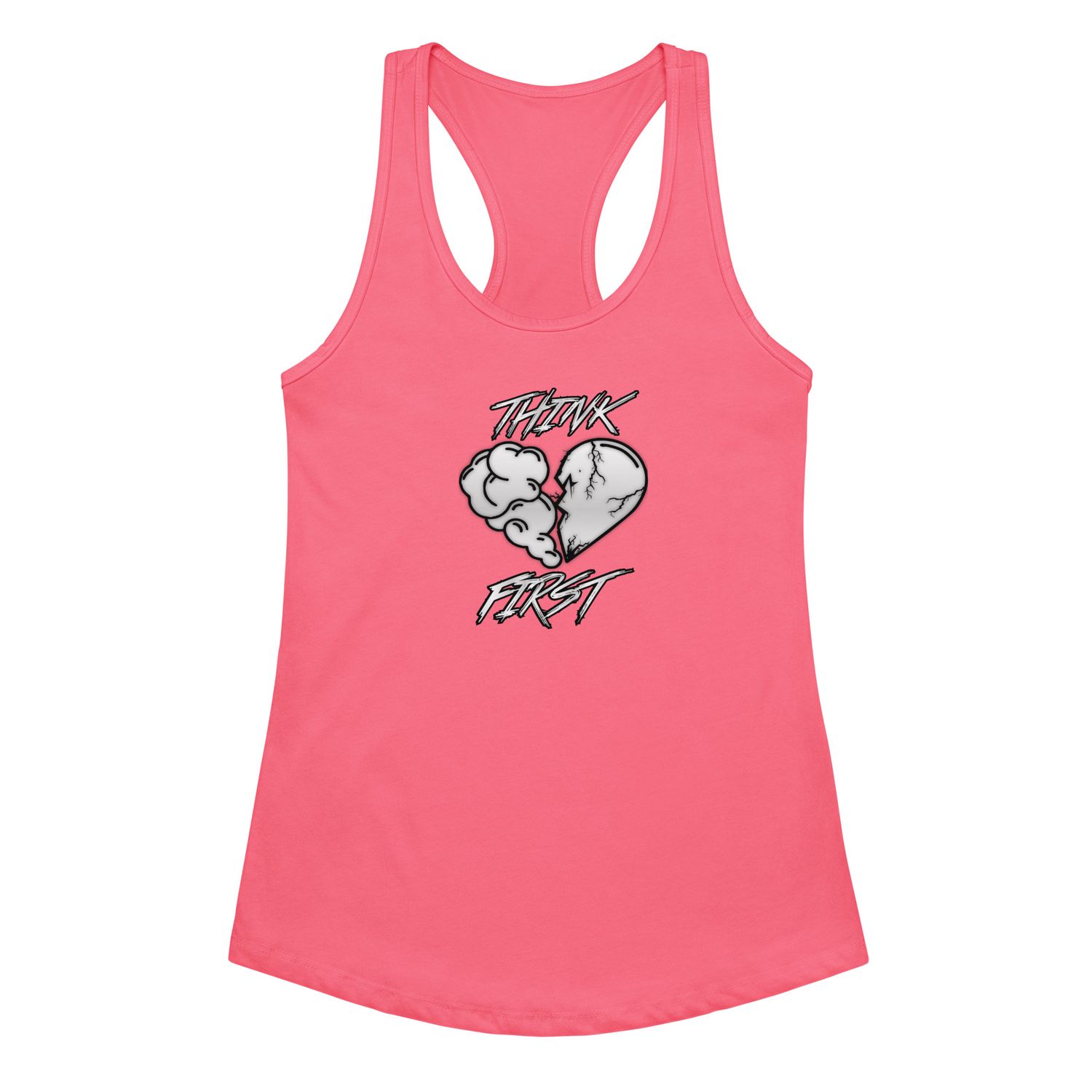 Women’s fitted racerback tank top