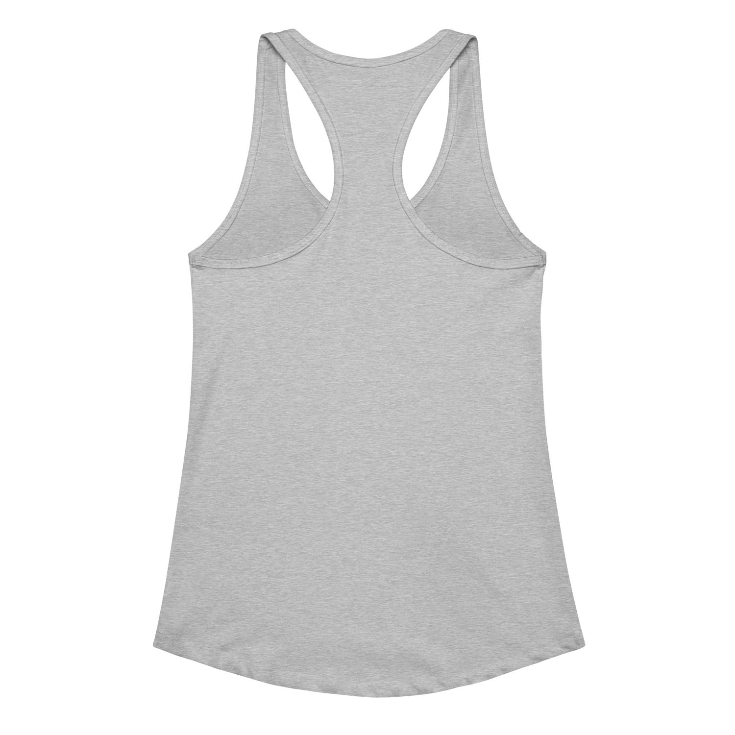 Women’s fitted racerback tank top